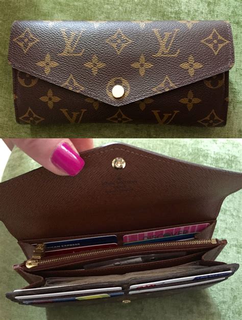 lv sarah compact wallet|louis vuitton wallet women real.